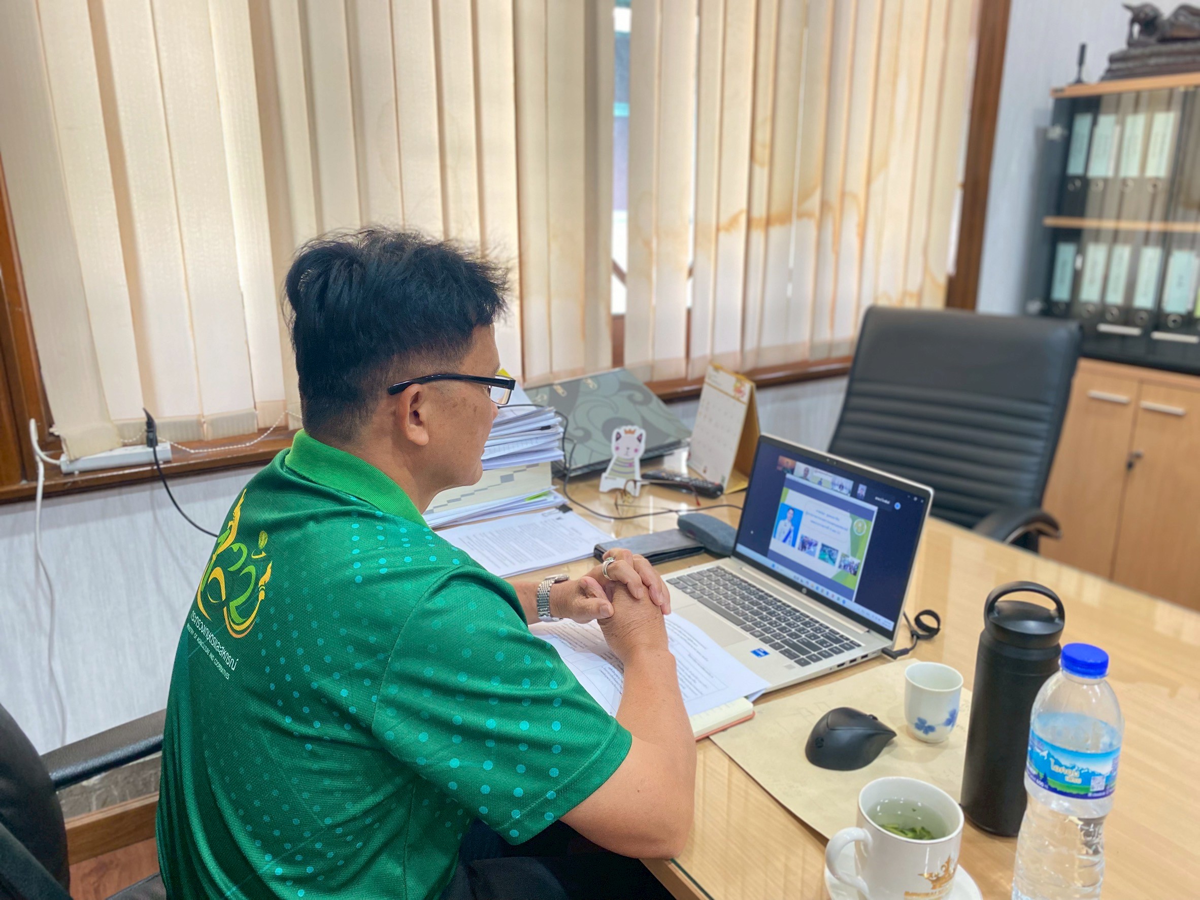 title - ผู้ตรวจราชการกรม ประชุมหารือแนวทางการพัฒนาการติดตามผลการดำเนินงานโครงการตามแผนการตรวจราชการของผู้ตรวจราชการกระทรวงเกษตรและสหกรณ์ เขตตรวจราชการที่ 9 และ 12